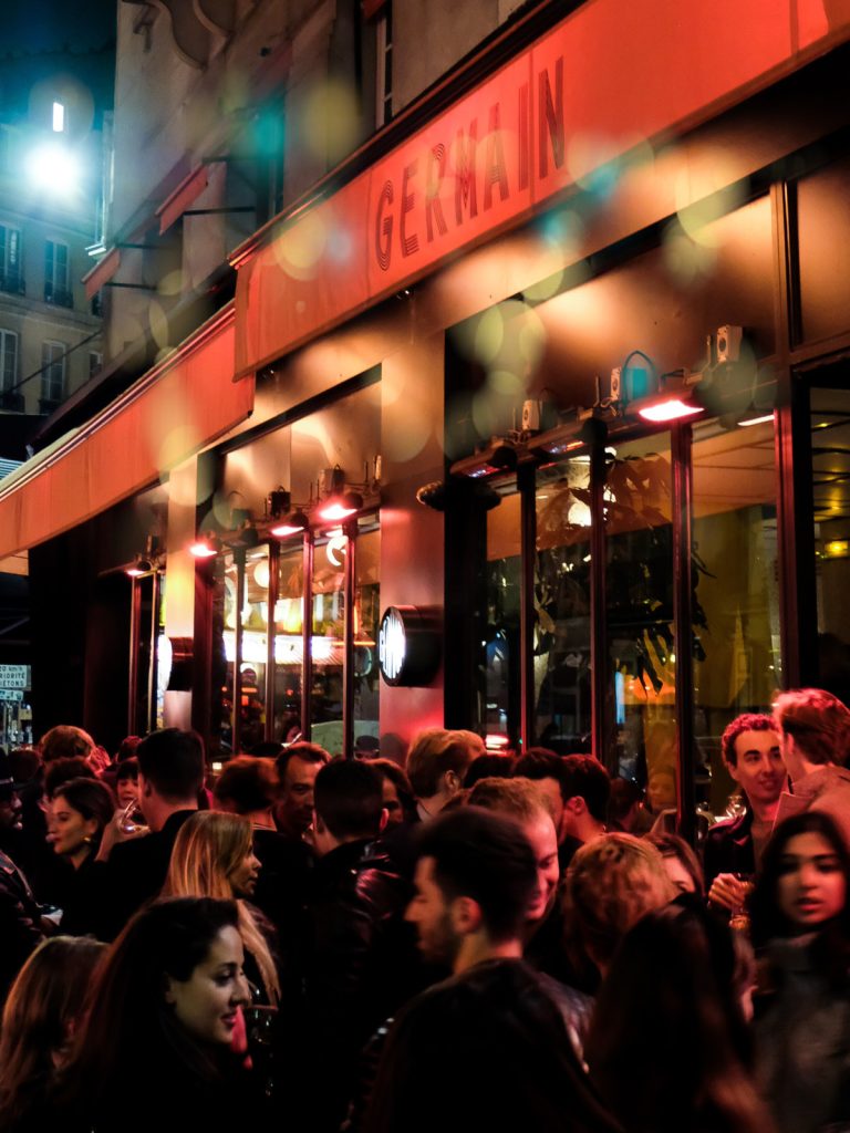 NIghtout Party in Saint Germain des prés