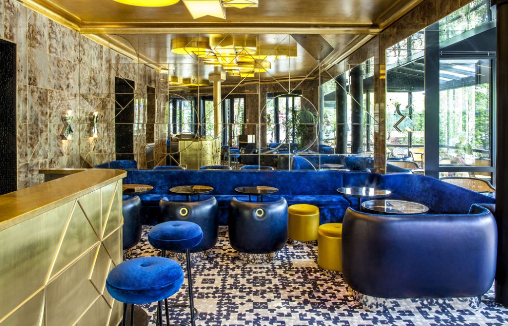 Café Francais brasserie parisienne opéra bastille salon bleu bar