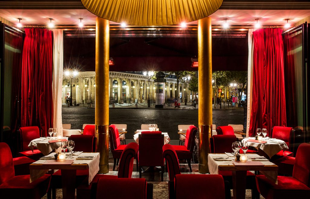 Café RUC restaurant parisien comédie française terrasse extérieure