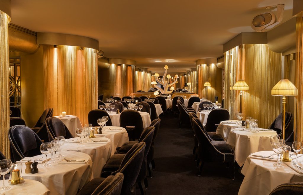 Matignon restaurant Paris soirée