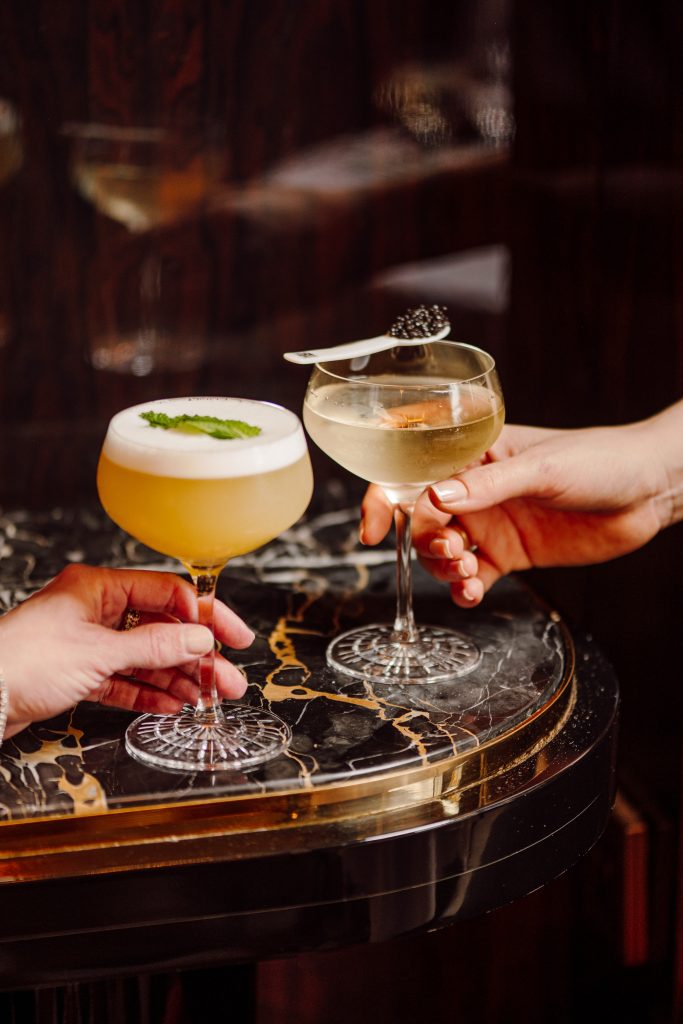 The new signature cocktails from La Maison du Caviar