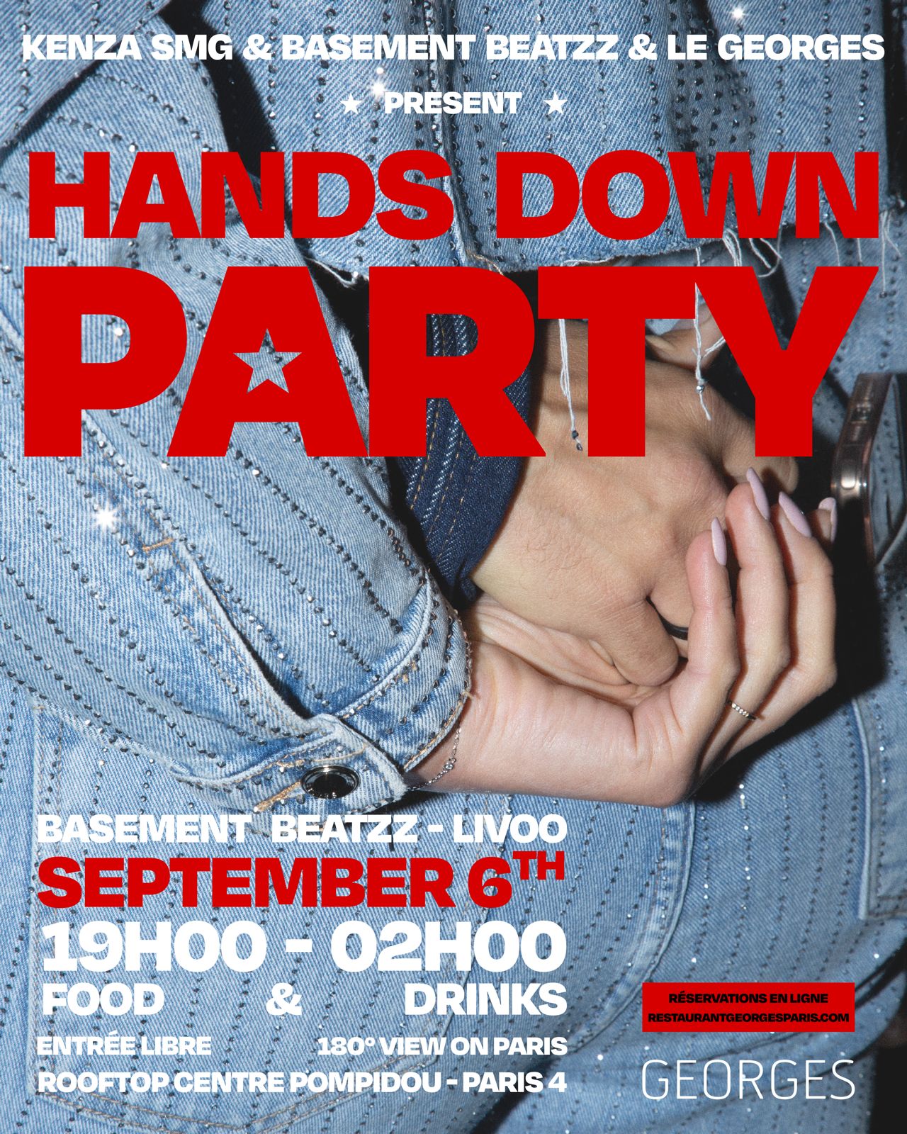 6 septembre 2024: Hands Down Party au Georges